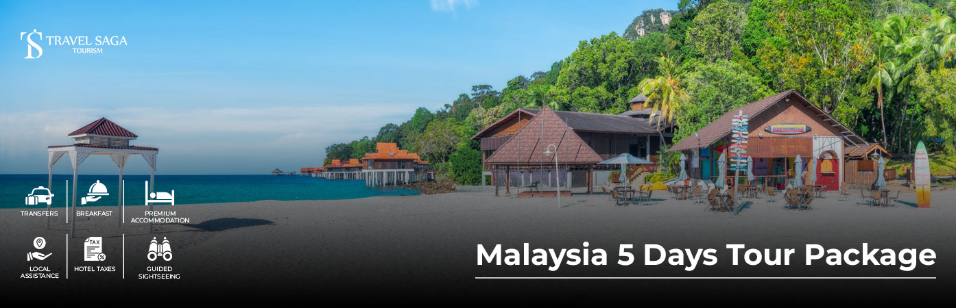 Tourists enjoying Malaysia’s landmarks and scenic destinations during a 5-days trip.