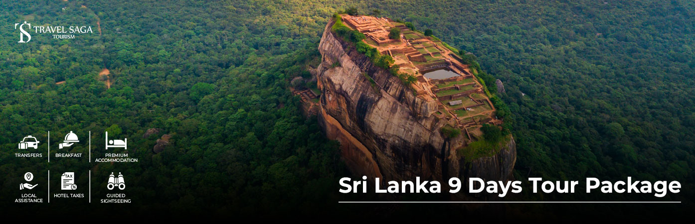 Travelers exploring Sri Lanka during a 9-days holiday tour.