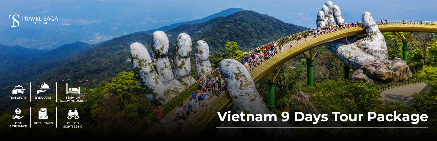 Vietnam 9 Days Tour Package with Hotels and Local Experiences