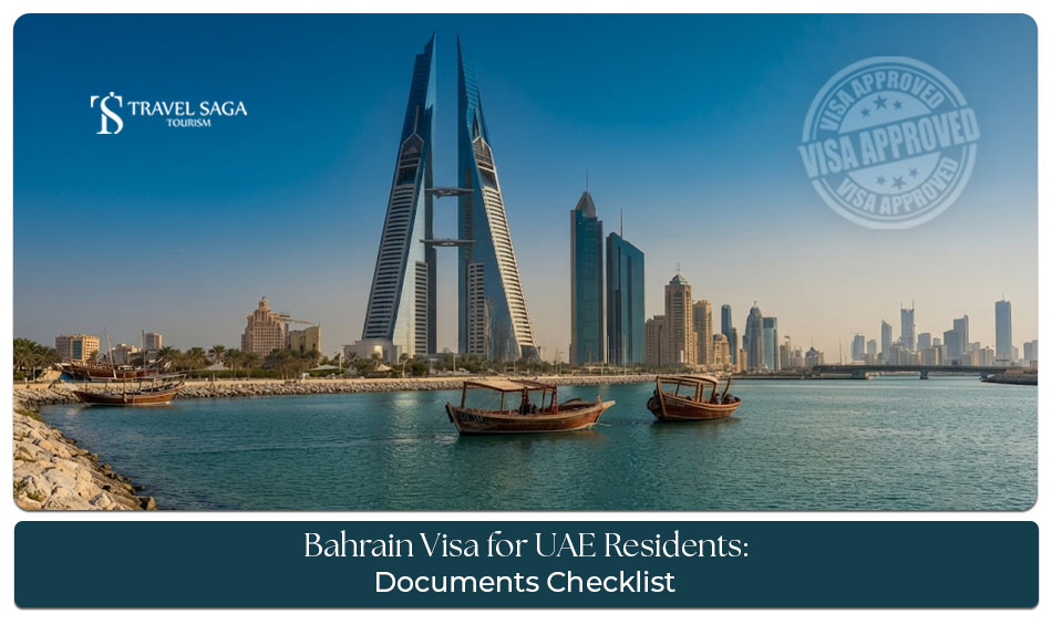 Bahrain visa for UAE residents.