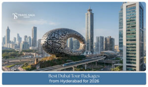 Travellers from Hyderabad exploring Dubai attractions and experiences during a 2026 holiday.