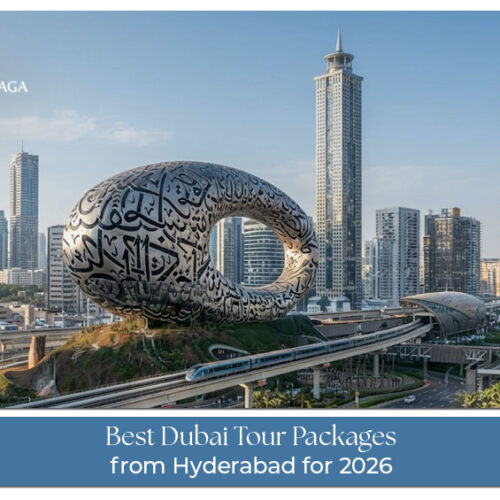 Travellers from Hyderabad exploring Dubai attractions and experiences during a 2026 holiday.