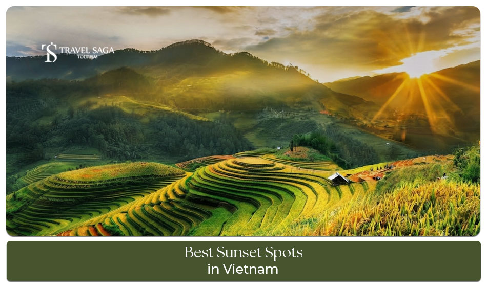 Best sunset spots in Vietnam with scenic beaches, rivers, and landscapes.