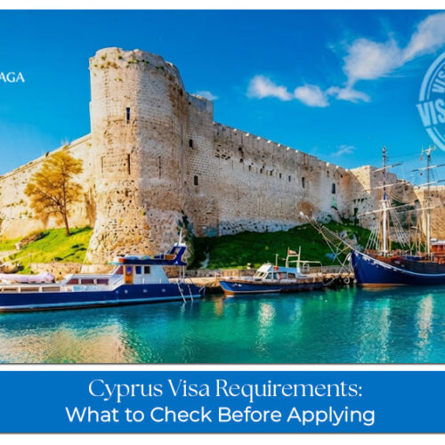 Traveller preparing essential documents for a Cyprus visa application.