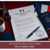 Cover letter for a France visa application.