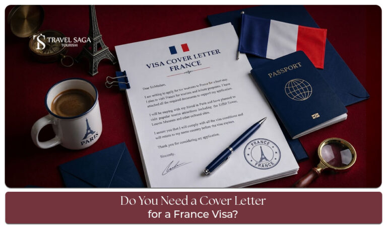 Cover letter for a France visa application.