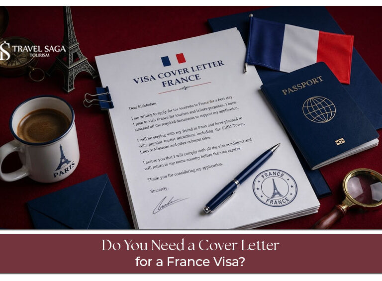 Cover letter for a France visa application.