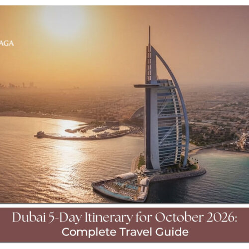 A five-day Dubai travel plan covering major attractions and experiences in October 2026.