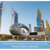 Dubai tour packages in November 2026.