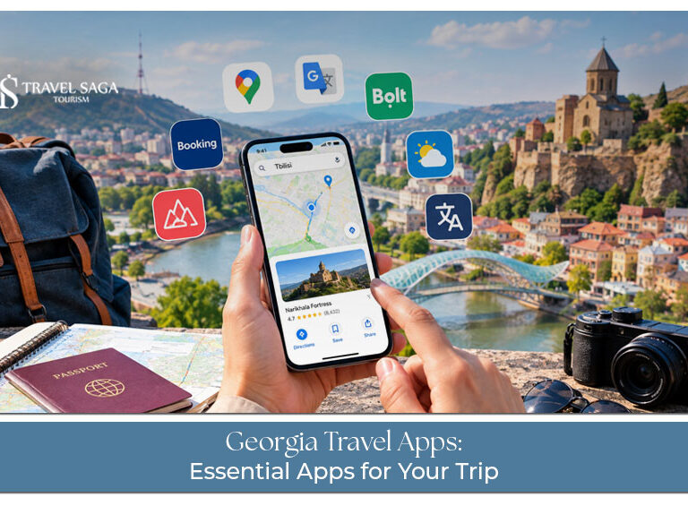 Essential Georgia travel apps for tourists.