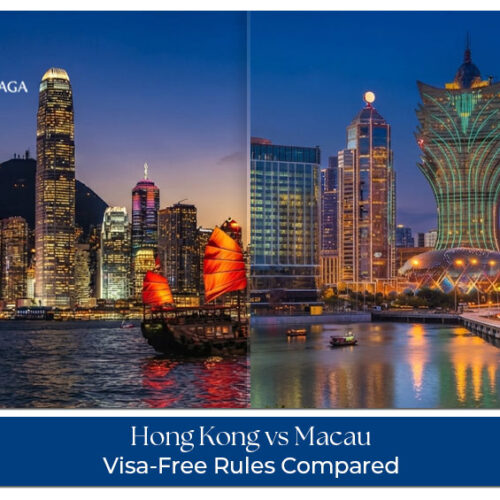 Hong Kong vs Macau visa-free rules for Indian travellers.