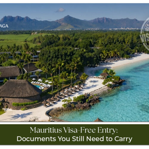 Mauritius visa-free entry information for Indian travelers visiting the island.
