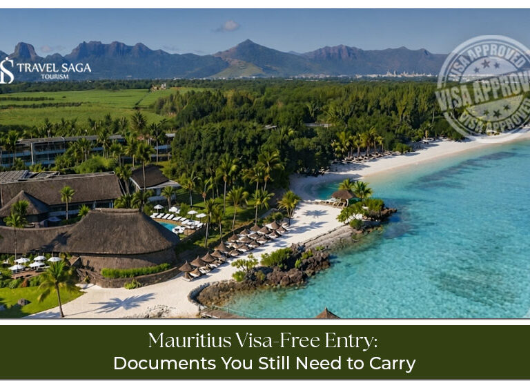 Mauritius visa-free entry information for Indian travelers visiting the island.