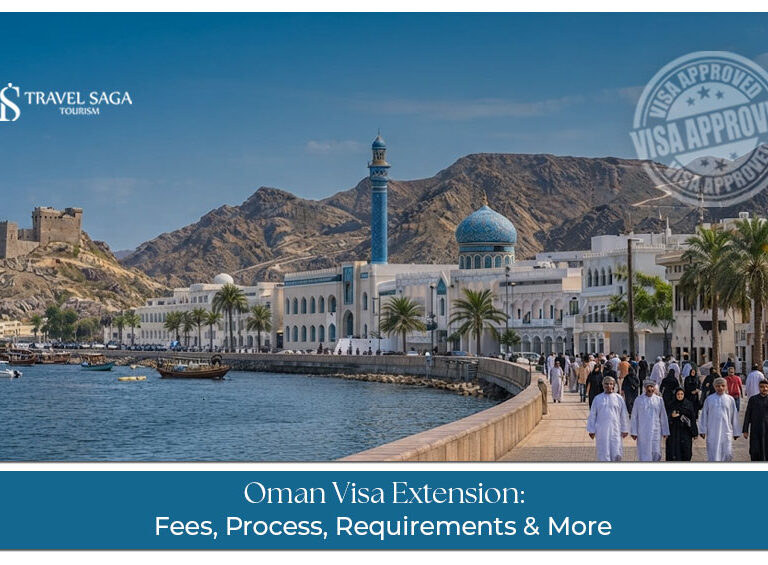 Oman visa extension process for eligible visitors.