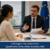 Preparing for a Schengen visa interview with confidence.