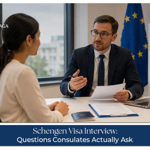 Preparing for a Schengen visa interview with confidence.