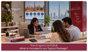 Travel agency in Dubai offering tours, holiday packages, and travel services.