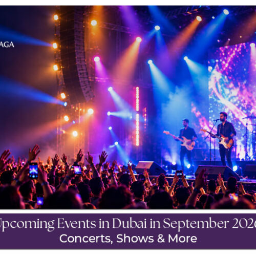 Upcoming events in Dubai in September 2026.