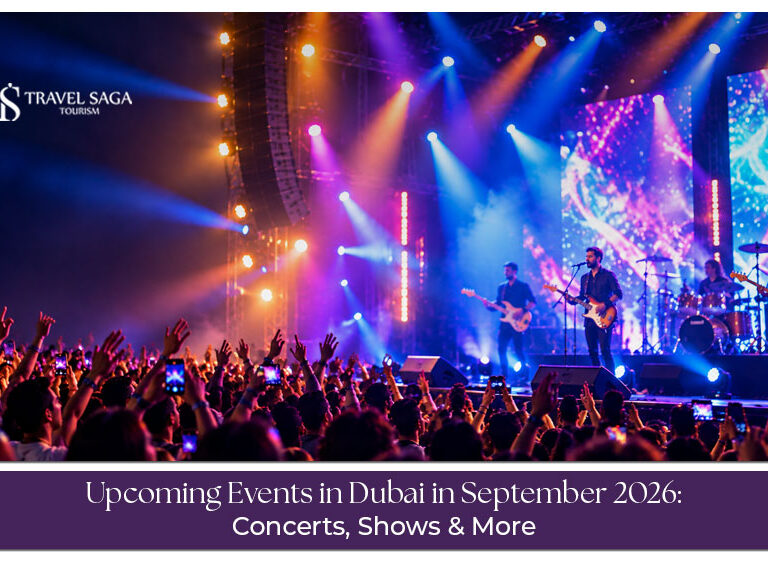 Upcoming events in Dubai in September 2026.