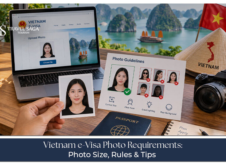 Vietnam e-Visa photo requirements for a compliant visa application.