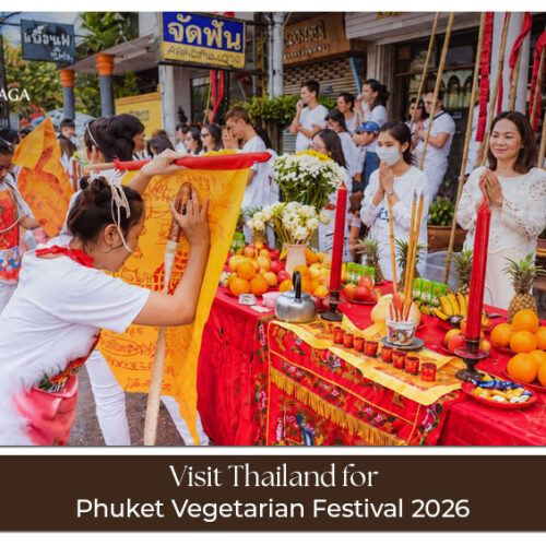 Phuket Vegetarian Festival 2026 celebrations in Thailand.