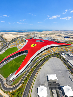 Ferrari World Abu Dhabi attraction included in Dubai package