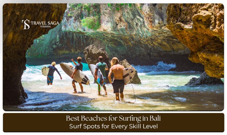 Best beaches for surfing in Bali.
