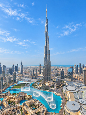 Burj Khalifa experience included in Dubai tour packages