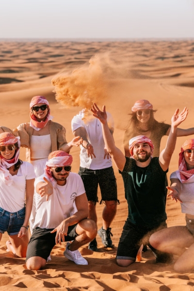 Dubai Desert Safari Trip with Group Desert Adventure