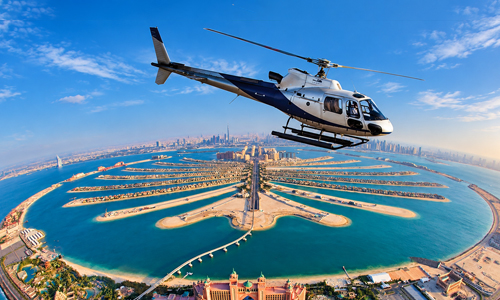 Dubai Helicopter Tours with Aerial City Views