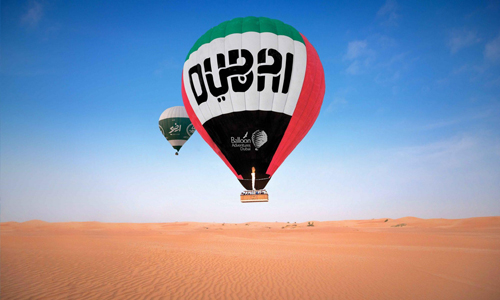 Dubai Hot Air Balloon Tours with Desert Sunrise Views