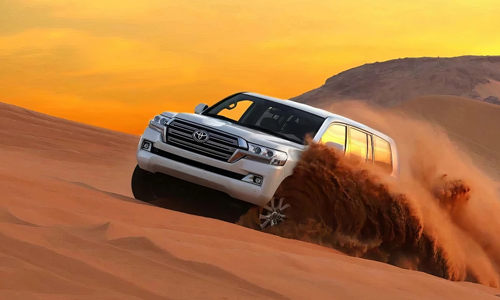 Evening Desert Safari Dubai with Sunset Views