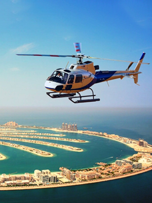Dubai Helicopter Tours with Aerial Views of Iconic Landmarks