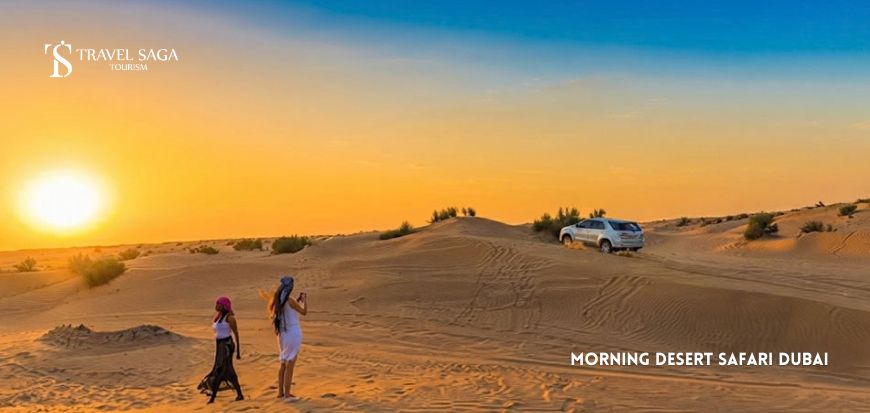 Morning Desert Safari Dubai with scenic desert views and exciting activities.