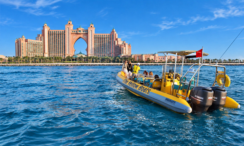 Yellow Boat Dubai Sightseeing and Speedboat Tour