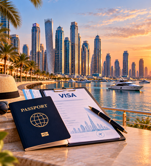 Dubai visit visa for travellers planning a trip to Dubai