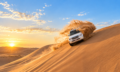 Morning Desert Safari Dubai with Desert Adventures