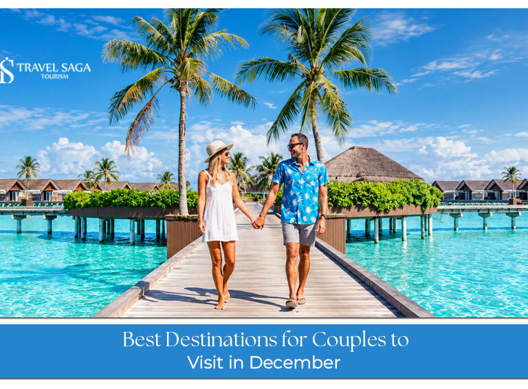 Best destinations for couples to visit in December, featuring romantic beach escapes, snowy mountain retreats and scenic city getaways
