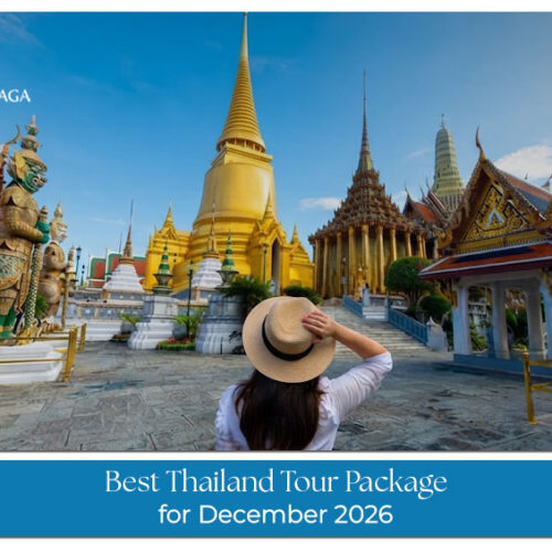 Travellers enjoying a tropical Thailand holiday with beaches, city attractions, and cultural experiences.