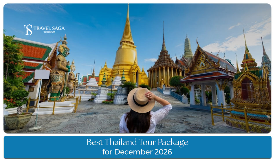 Travellers enjoying a tropical Thailand holiday with beaches, city attractions, and cultural experiences.