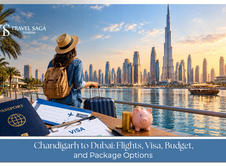 Travellers planning a budget-friendly Dubai trip from Chandigarh with flights, visa arrangements, and holiday packages.