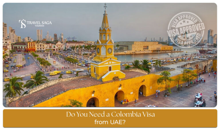 Traveller checking Colombia entry requirements and visa information before travelling from the UAE.