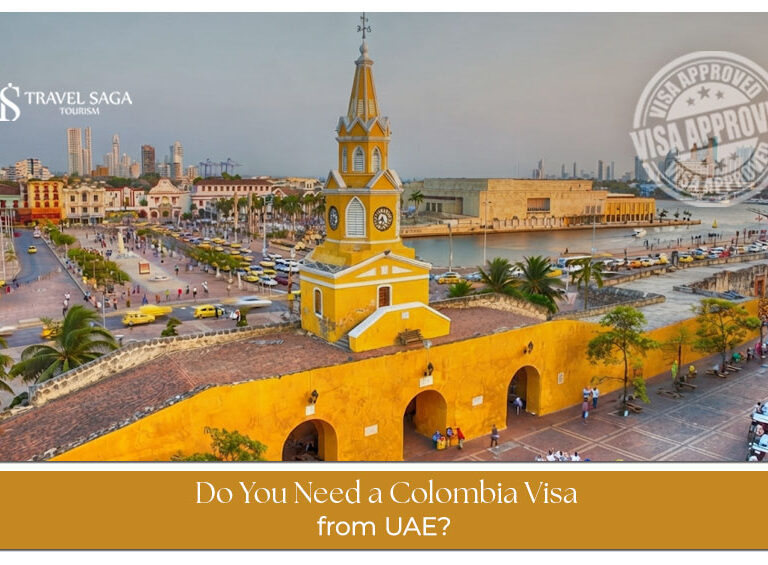 Traveller checking Colombia entry requirements and visa information before travelling from the UAE.