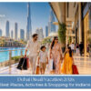 Travellers enjoying Dubai attractions and festive celebrations during the Diwali holiday season.