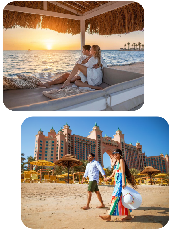 Dubai hotel stays and customised holiday packages with comfortable accommodation, city sightseeing and personalised travel experiences