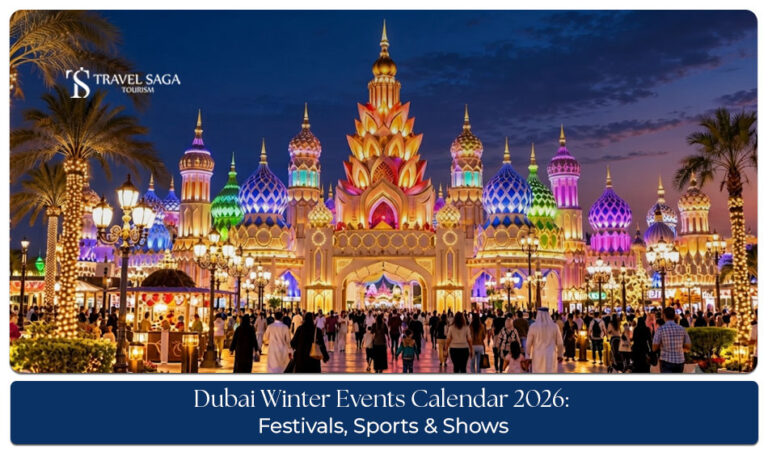 Dubai winter events and festive activities taking place across the city in 2026.