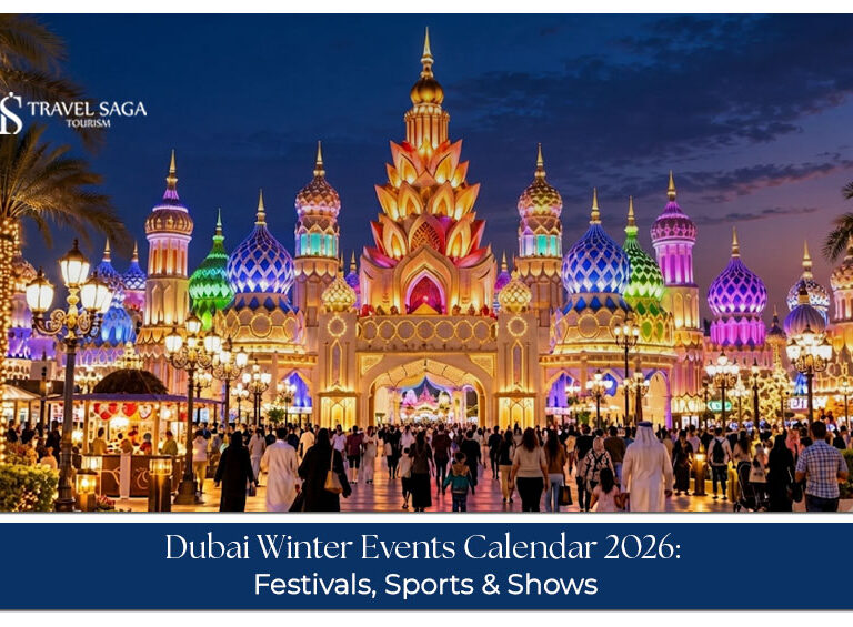 Dubai winter events and festive activities taking place across the city in 2026.