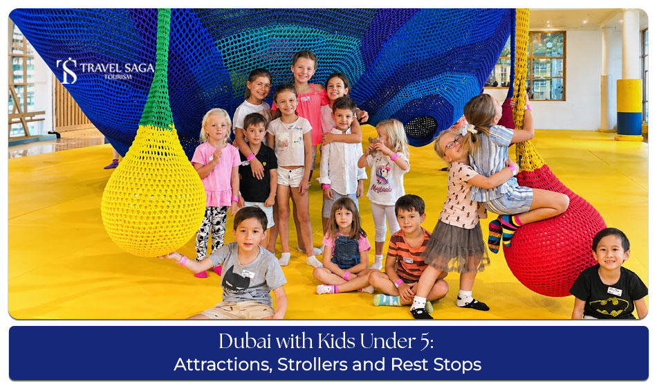 Family enjoying a fun-filled Dubai holiday with children exploring exciting attractions and family-friendly activities.