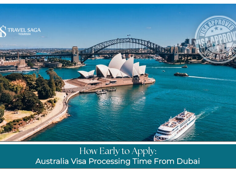 Australia visa processing time from Dubai and recommended application timeline