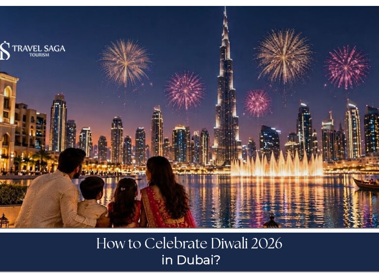 Celebrate Diwali 2026 in Dubai with colourful lights, traditional Indian decorations, festive events and fireworks